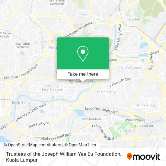 Trustees of the Joseph William Yee Eu Foundation map
