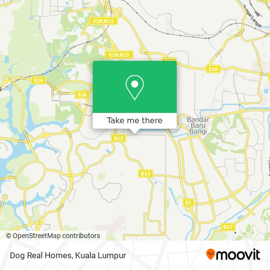 Dog Real Homes map