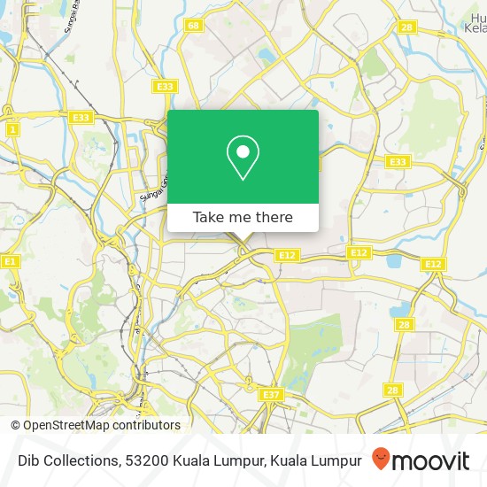 Dib Collections, 53200 Kuala Lumpur map