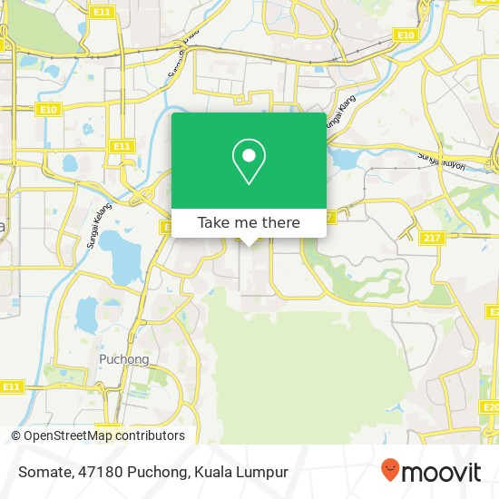 Somate, 47180 Puchong map