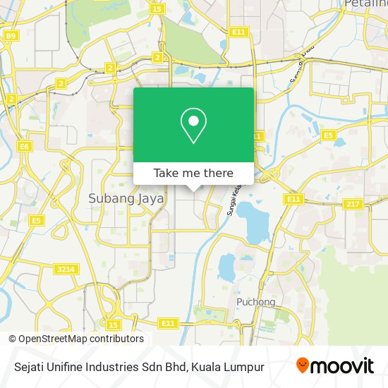 Peta Sejati Unifine Industries Sdn Bhd