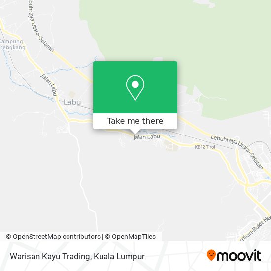 Peta Warisan Kayu Trading
