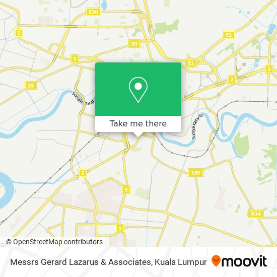Messrs Gerard Lazarus & Associates map