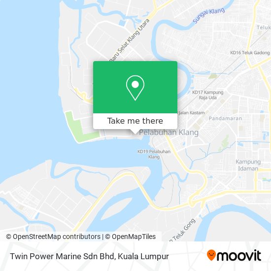 Peta Twin Power Marine Sdn Bhd