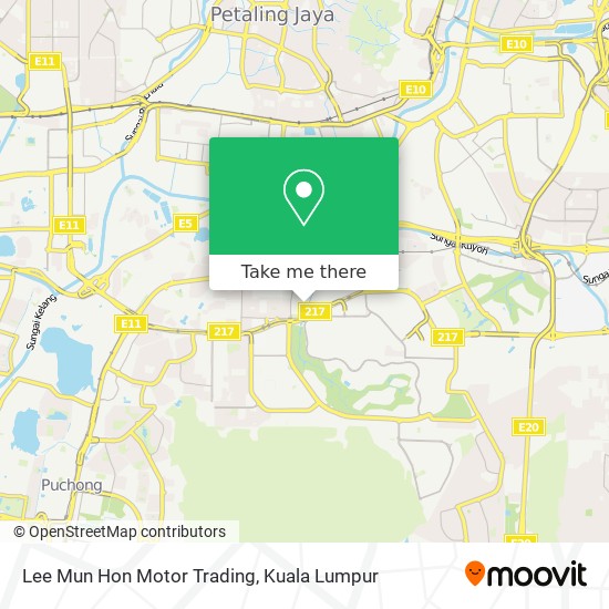Lee Mun Hon Motor Trading map
