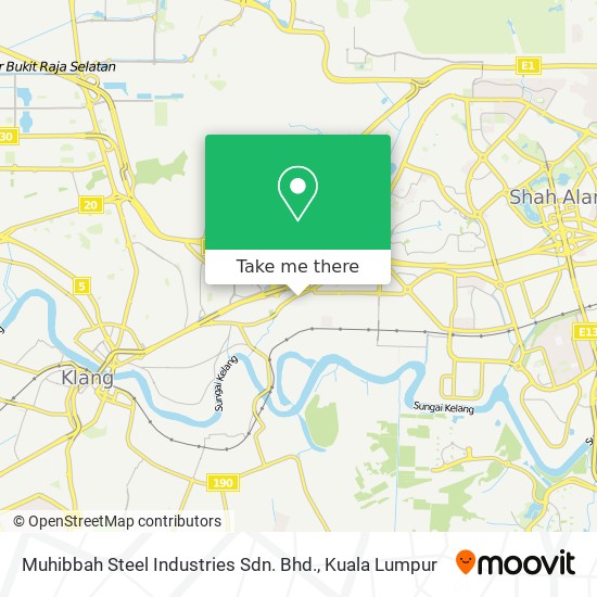 Muhibbah Steel Industries Sdn. Bhd. map