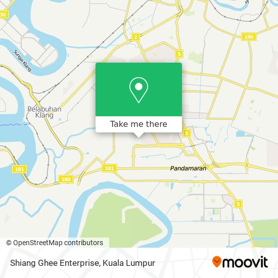 Shiang Ghee Enterprise map