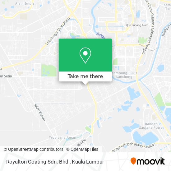 Royalton Coating Sdn. Bhd. map