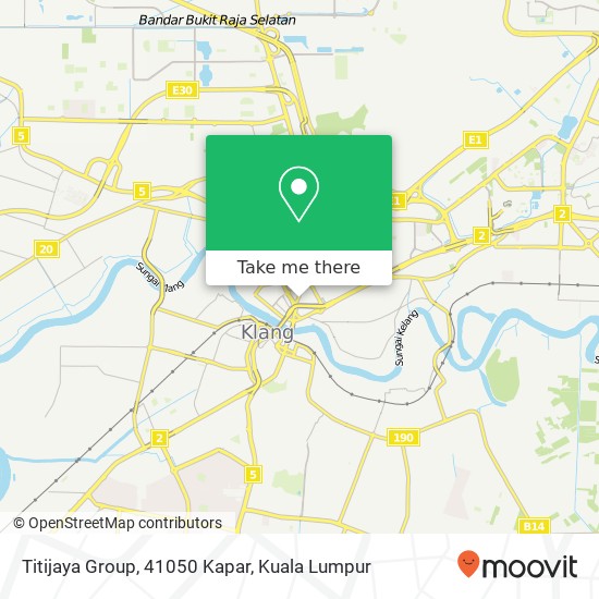 Titijaya Group, 41050 Kapar map