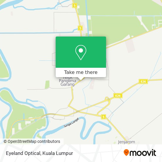 Eyeland Optical map