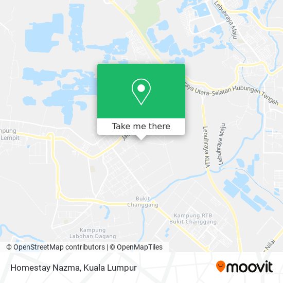 Homestay Nazma map