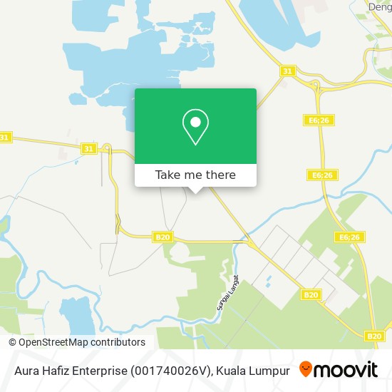 Aura Hafiz Enterprise (001740026V) map