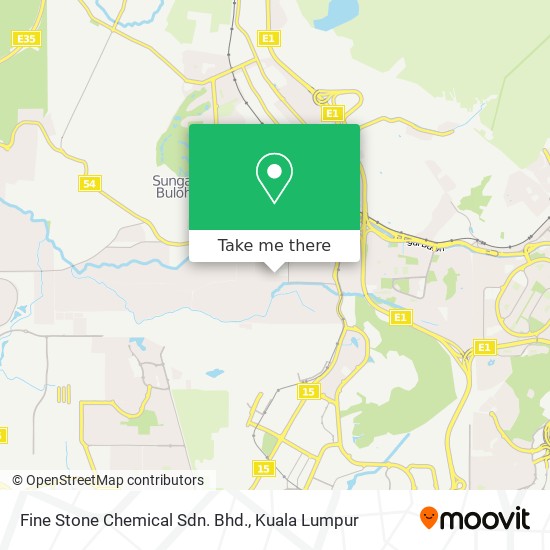 Fine Stone Chemical Sdn. Bhd. map