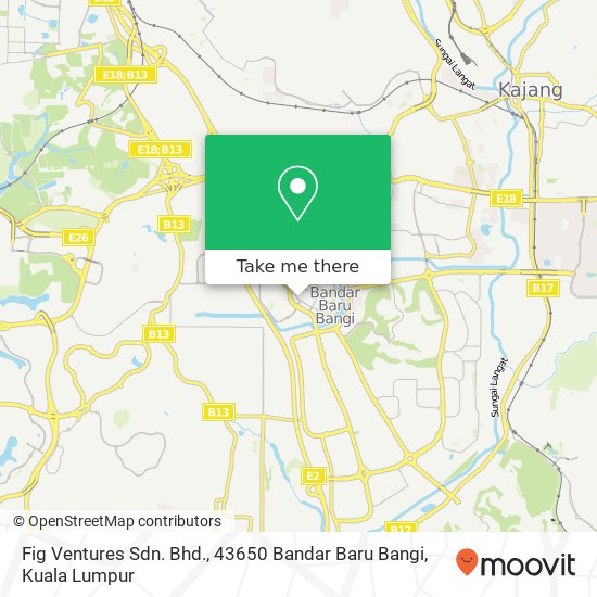 Fig Ventures Sdn. Bhd., 43650 Bandar Baru Bangi map