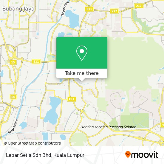 Peta Lebar Setia Sdn Bhd