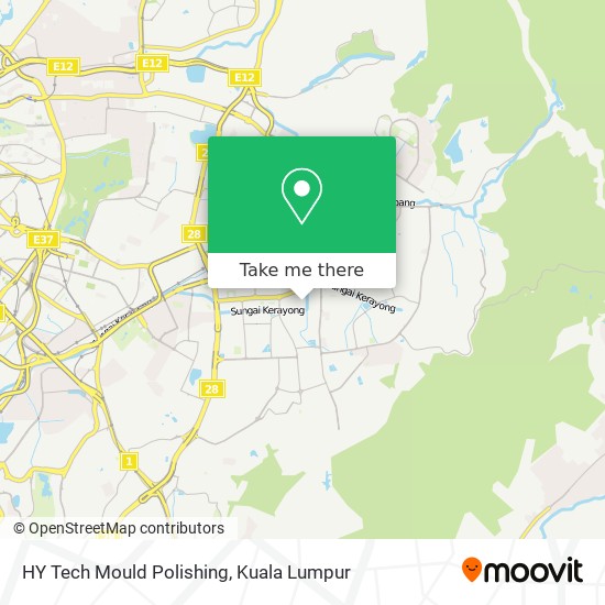 HY Tech Mould Polishing map