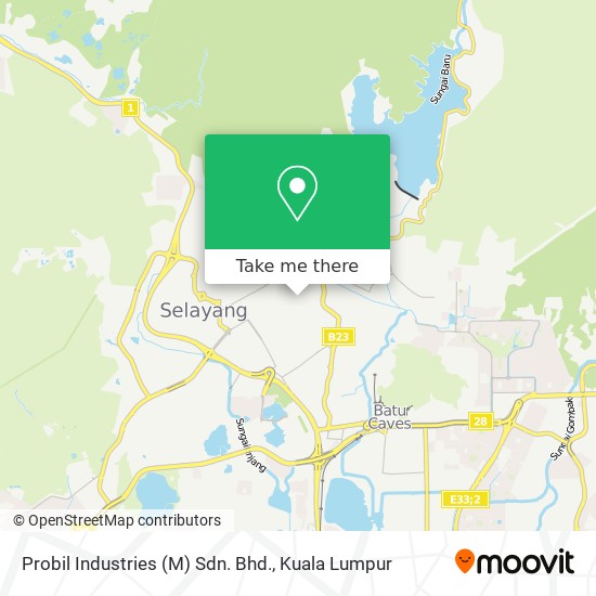 Probil Industries (M) Sdn. Bhd. map