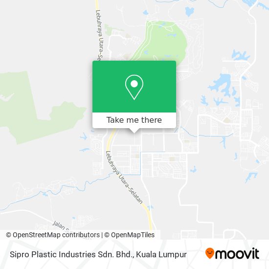 Sipro Plastic Industries Sdn. Bhd. map