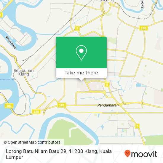 Lorong Batu Nilam Batu 29, 41200 Klang map