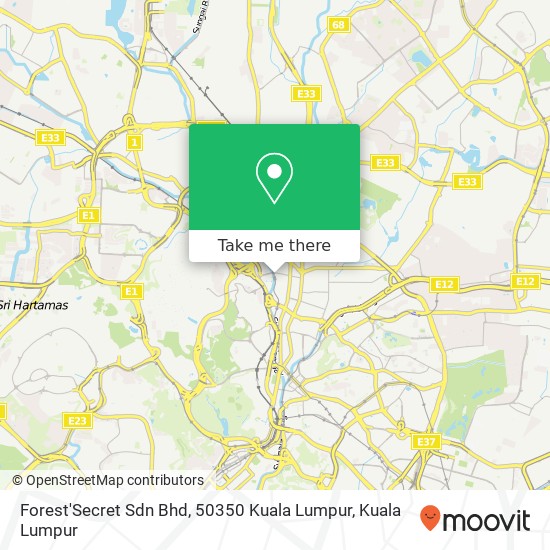 Peta Forest'Secret Sdn Bhd, 50350 Kuala Lumpur
