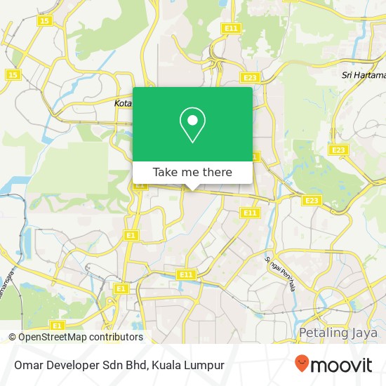 Omar Developer Sdn Bhd map