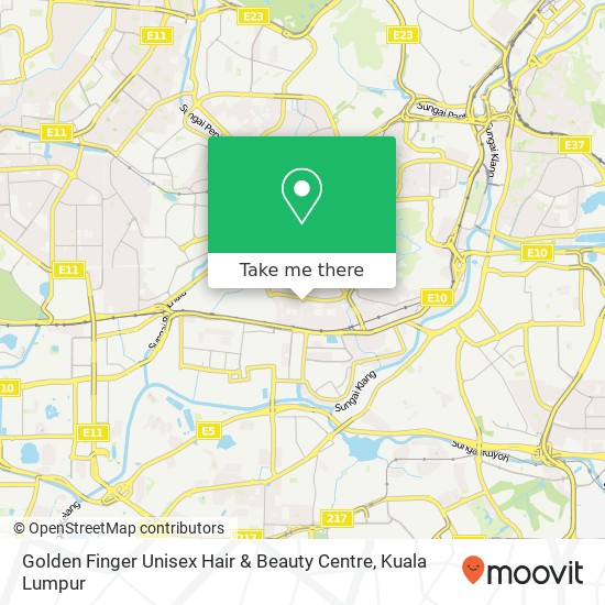 Golden Finger Unisex Hair & Beauty Centre map