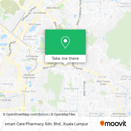 Peta smart Care Pharmacy Sdn. Bhd.
