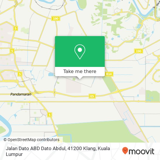 Jalan Dato ABD Dato Abdul, 41200 Klang map