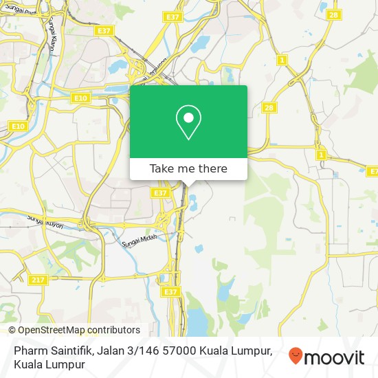 Pharm Saintifik, Jalan 3 / 146 57000 Kuala Lumpur map