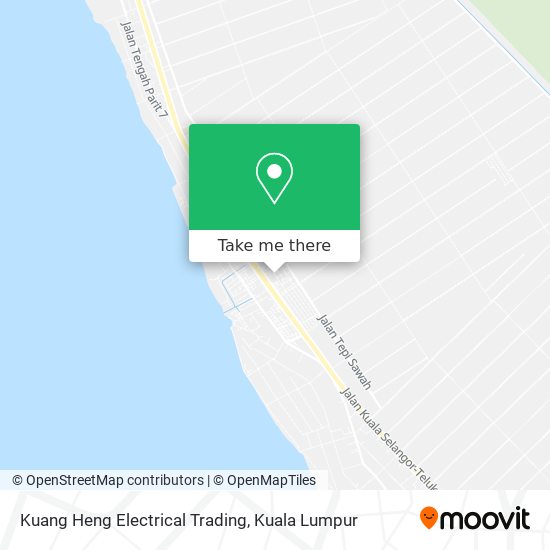 Kuang Heng Electrical Trading map