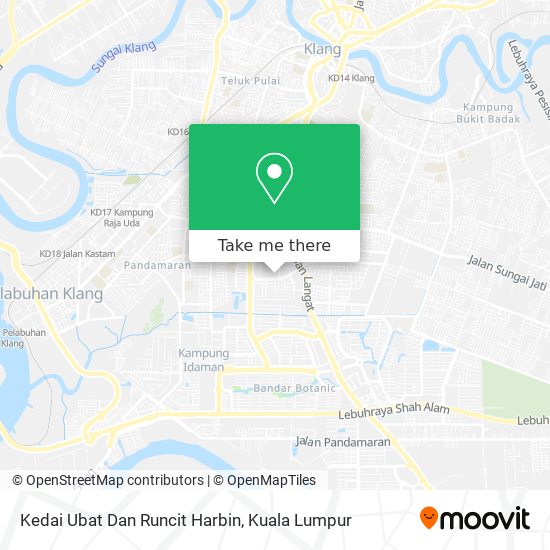 Kedai Ubat Dan Runcit Harbin map