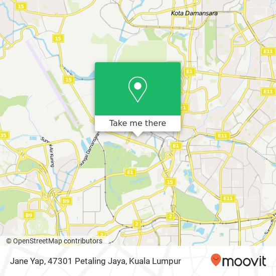 Jane Yap, 47301 Petaling Jaya map