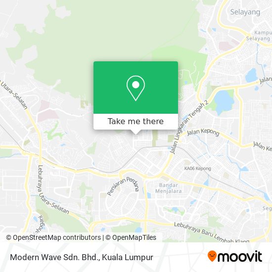 Modern Wave Sdn. Bhd. map