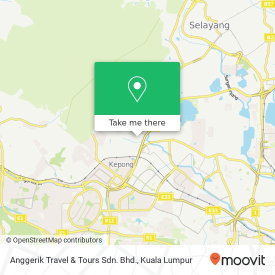 Anggerik Travel & Tours Sdn. Bhd. map