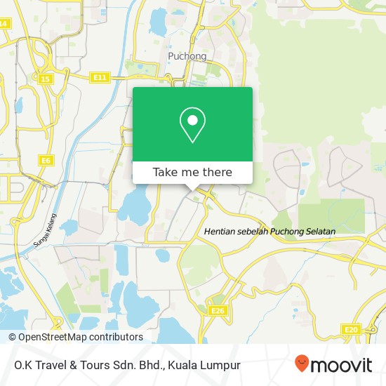 O.K Travel & Tours Sdn. Bhd. map