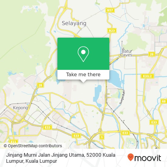 Jinjang Murni Jalan Jinjang Utama, 52000 Kuala Lumpur map