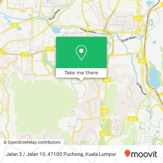 Jalan 3 / Jalan 10, 47100 Puchong map