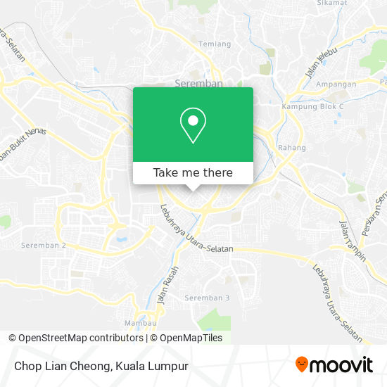 Chop Lian Cheong map