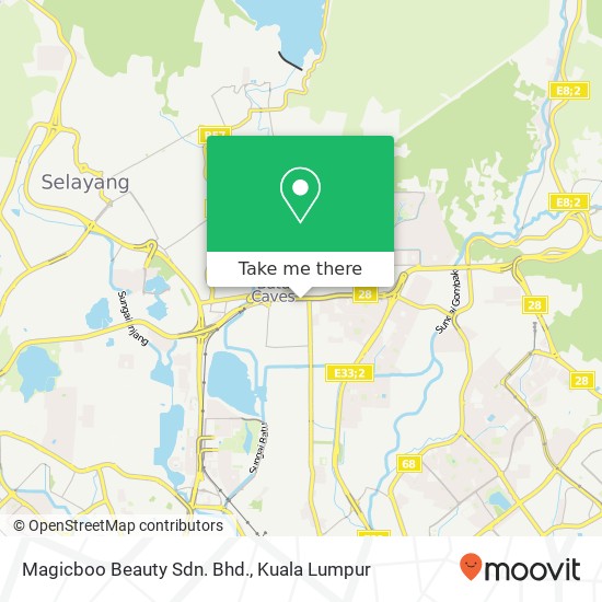 Magicboo Beauty Sdn. Bhd. map