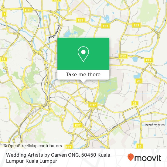 Wedding Artists by Carven ONG, 50450 Kuala Lumpur map