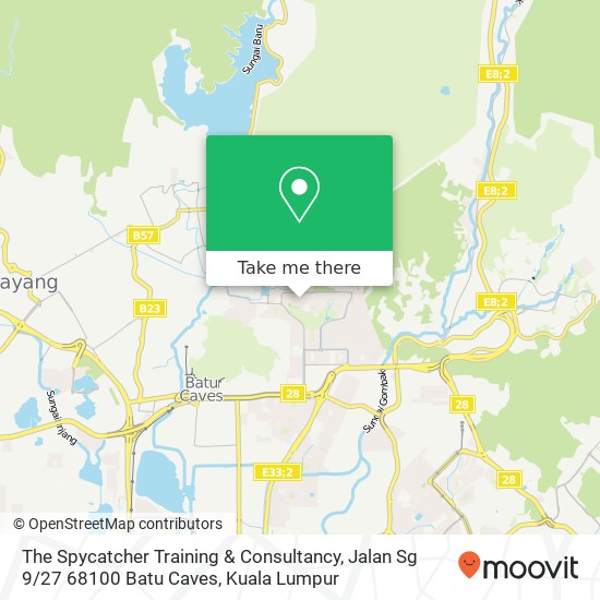 The Spycatcher Training & Consultancy, Jalan Sg 9 / 27 68100 Batu Caves map