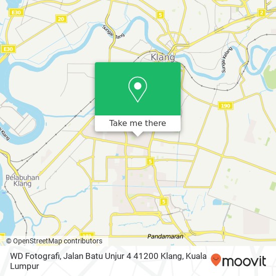 WD Fotografi, Jalan Batu Unjur 4 41200 Klang map