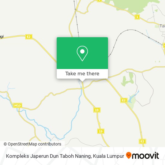 Kompleks Japerun Dun Taboh Naning map