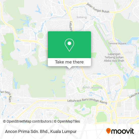 Ancon Prima Sdn. Bhd. map