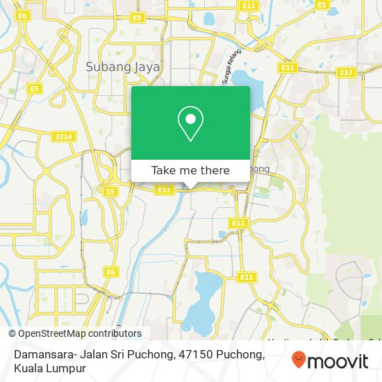 Damansara- Jalan Sri Puchong, 47150 Puchong map