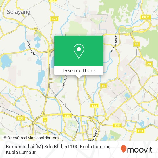 Peta Borhan Indisi (M) Sdn Bhd, 51100 Kuala Lumpur