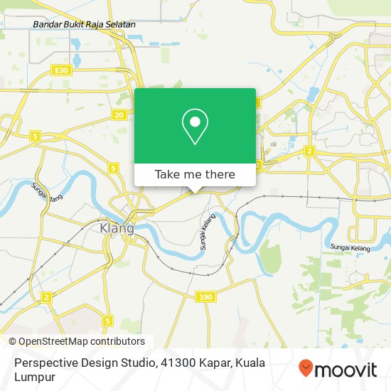 Perspective Design Studio, 41300 Kapar map