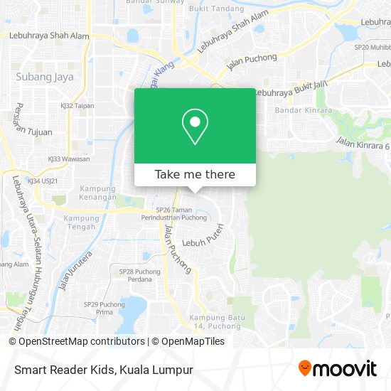 Smart Reader Kids map