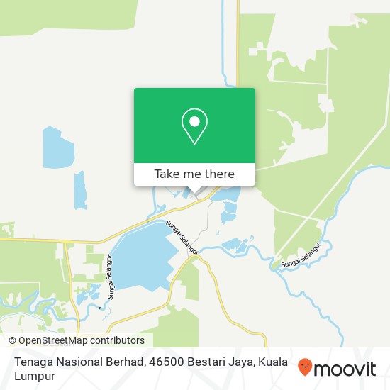Tenaga Nasional Berhad, 46500 Bestari Jaya map