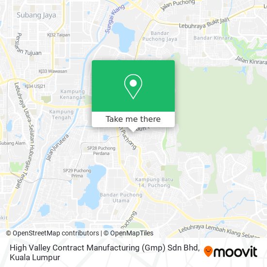 How To Get To High Valley Contract Manufacturing Gmp Sdn Bhd In Puchong By Bus Or Mrt Lrt Moovit